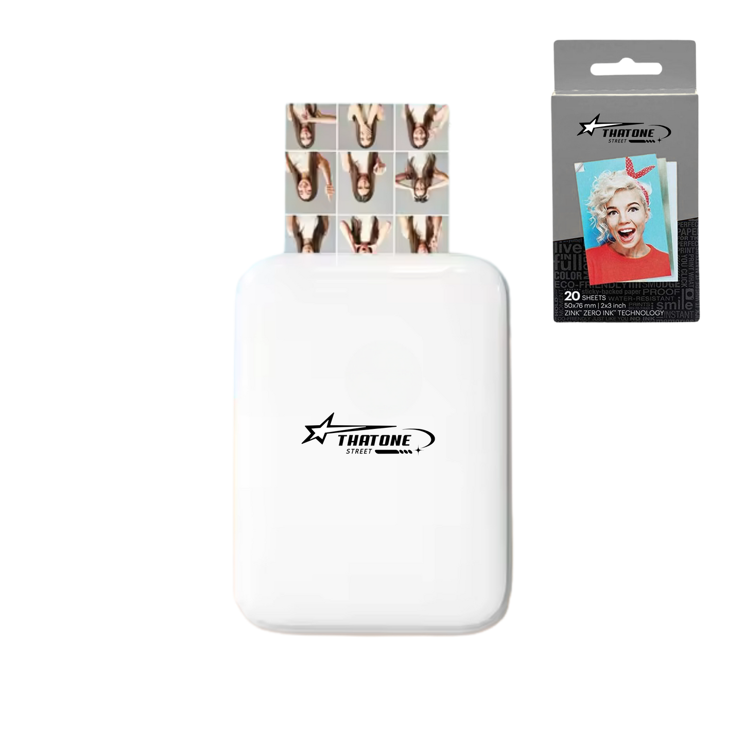 TOS Instant Photo Printer w/ Bluetooth